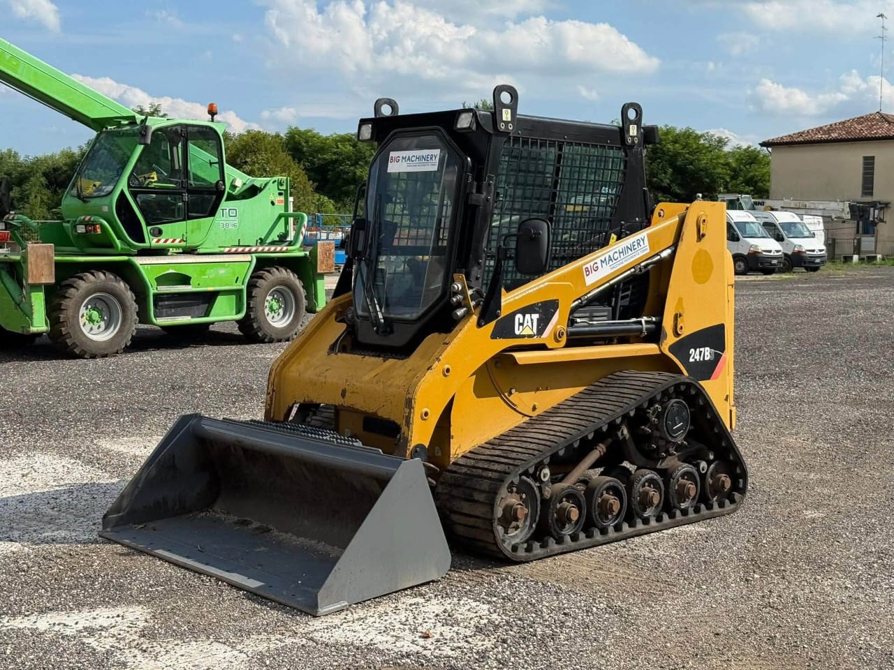 Caterpillar CAT 247B3 Minicargadora de Orugas – 2013