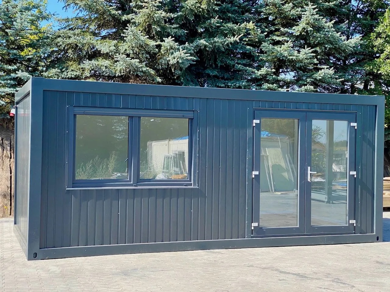 Oficina contenedor de 18 m² – Módulos CP