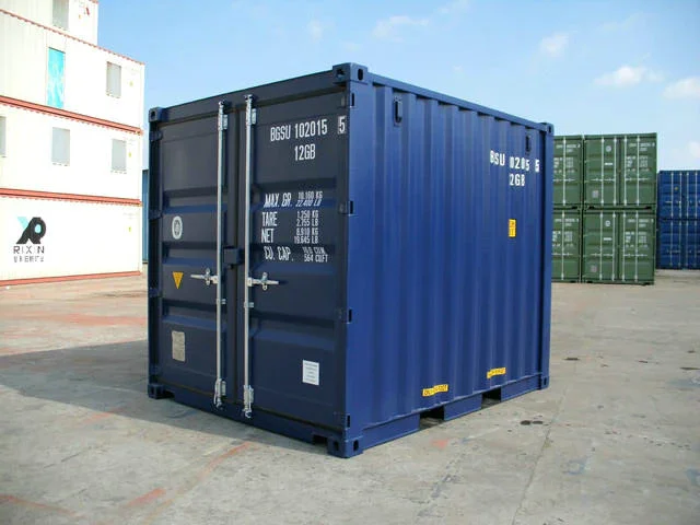 Contenedor Marítimo ISO 10 Pies Azul – Categoría A