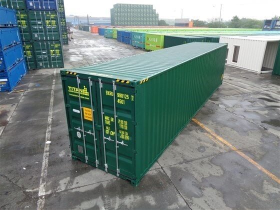 Contenedor Marítimo High Cube de 40 Pies Nuevo